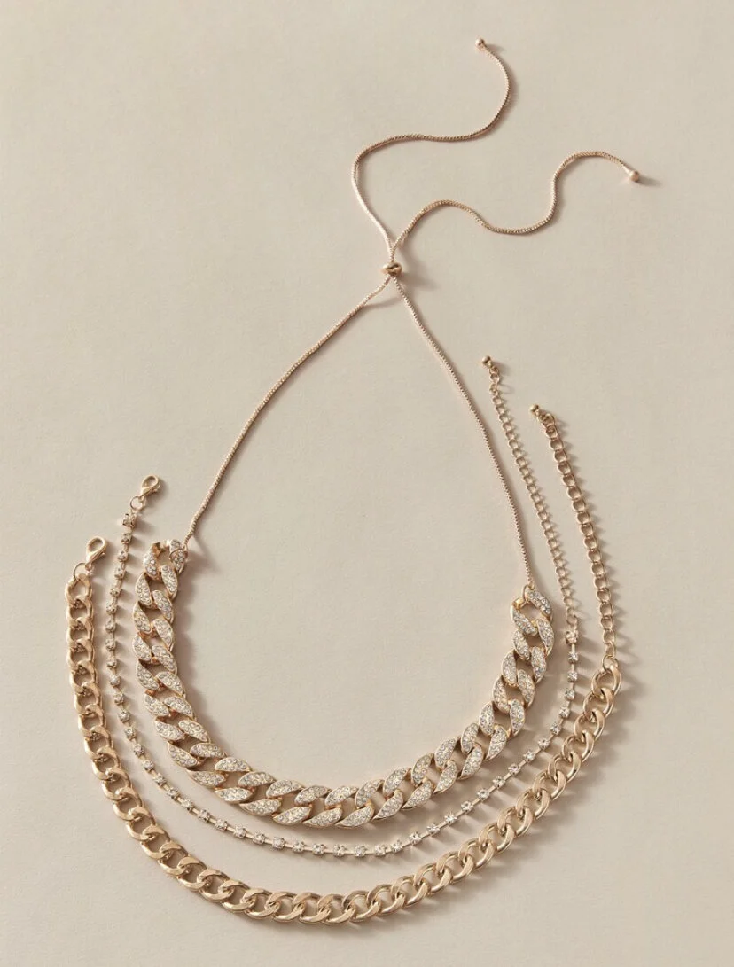 TRIPLE DIAMOND CUBAN CHAIN