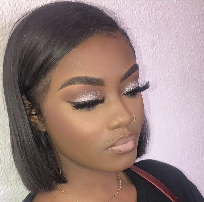 Human Hair 13*6  Straight  HD Lace Frontal Wig