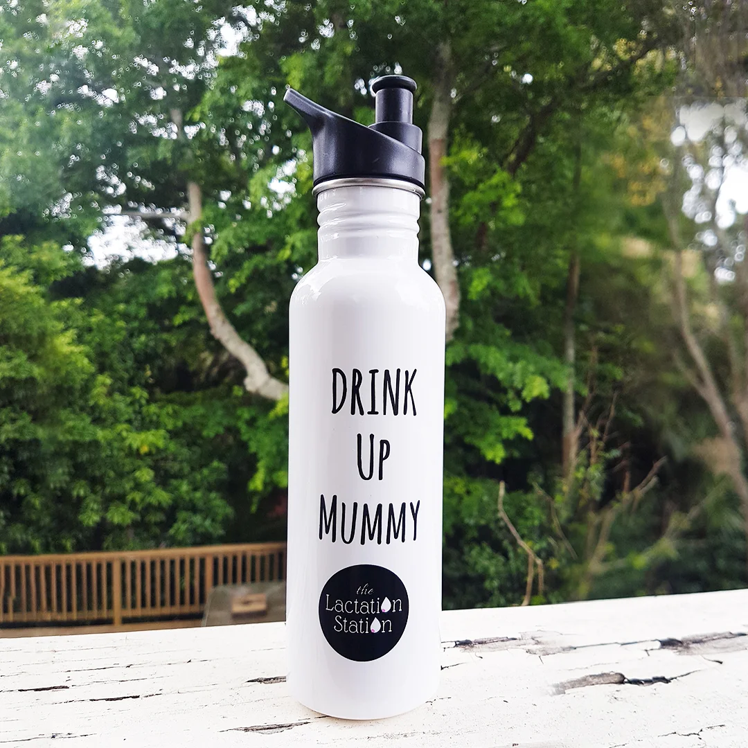 750 ml Stainless Steel drink bottle in white. $20.00