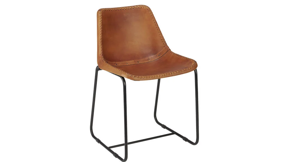    Roadhouse Leather Dining Chair     $249.00 sold by CB2  