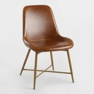    Tyler Bi Cast Leather Dining Chair - SET of 2     $399.98 sold by World Market  