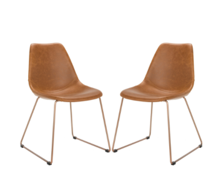    Dorian Leather Dining Chair - SET of 2     $396.99 sold by Houzz     