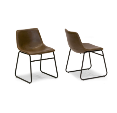    Adan Iron Frame Dining Chair - SET of 2     $168.99 sold by Houzz  