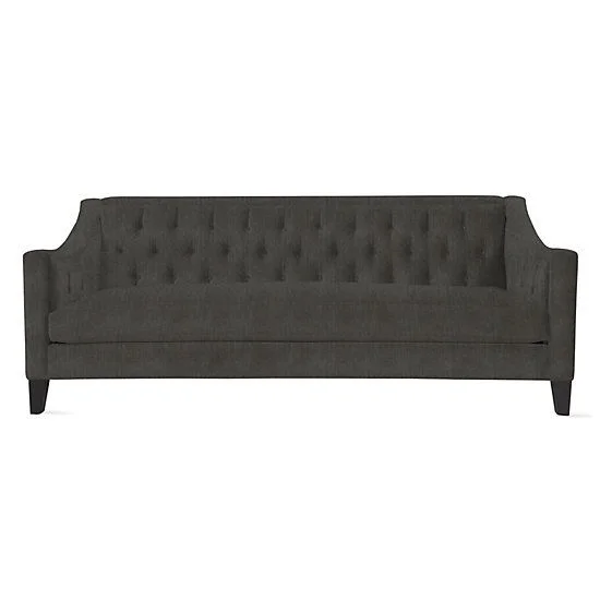 High/Low Slope Arm Tufted Sofas