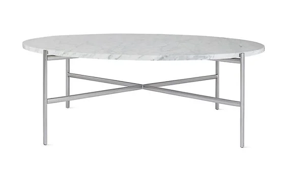    Outline Round Marble Coffee Table, 40"     $1,450.00 sold by Design Within Reach  