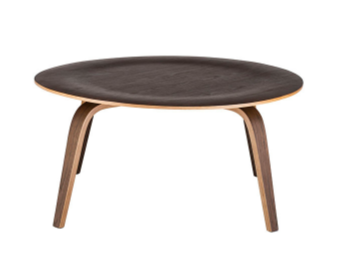    Isabella Molded Plywood Coffee Table in Walnut by Poly &amp; Bark, 34"     $145.19 s  old by Dot &amp; Bo  