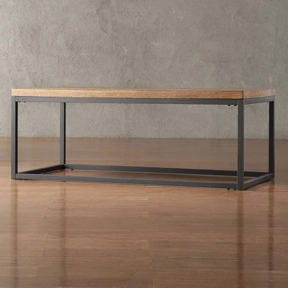    Dixon Rustic Oak Industrial Coffee Table by iNSPIRE Q Classic     $199.99 sold by Overstock.com  