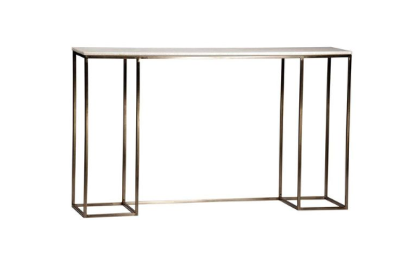    Sinclair Marble Console Table, 54" W     $429.00 sold by Design Network  