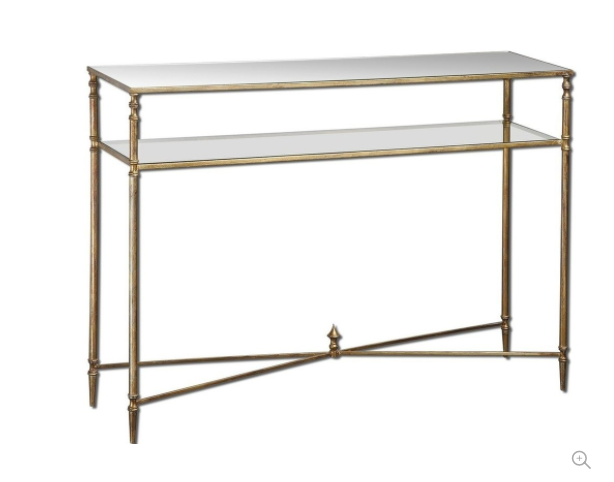    Barstow Minimalist Console Table ,  45" W     $503.80 sold by Houzz  