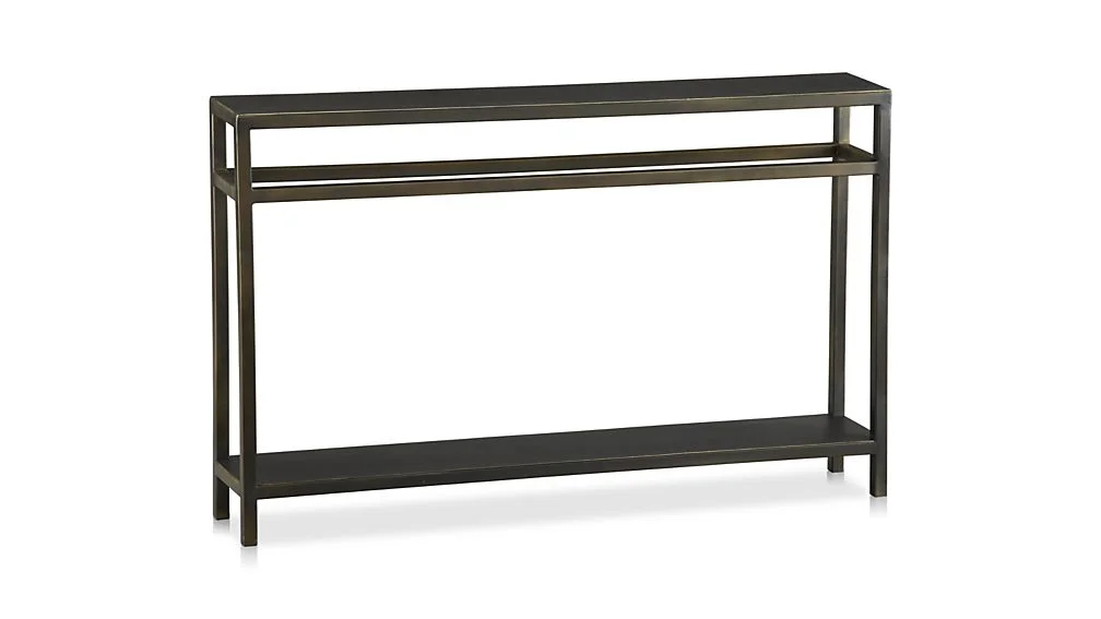    Echelon Console Table, 48" W     $499.00 sold by Crate &amp; Barrel  