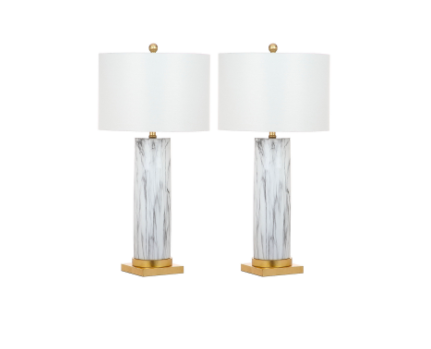   Sonia Faux Marble Table Lamps by Safavieh - SET of 2     $149.00 sold by Gilt.com  