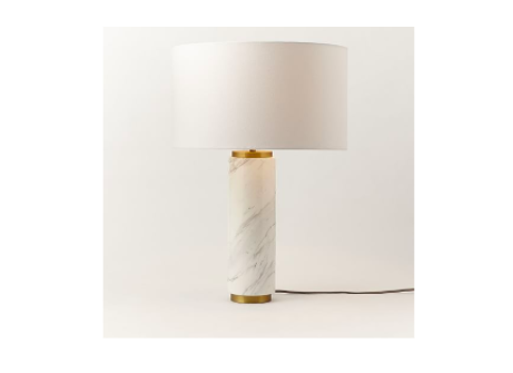    Marble Pillar Table Lamp     $229.00 sold by West Elm  