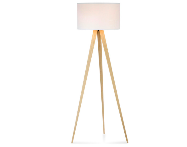    Maya Tripod Floor Lamp in Light Oak by Actuelle     $540.00 sold on Houzz  