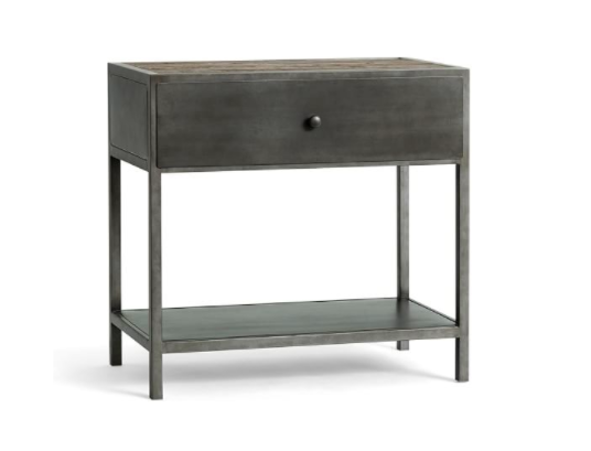    Big Daddy's Antiques Metal Bedside Table     $549.00 sold by Pottery Barn  
