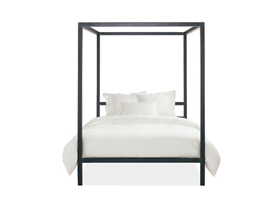 High/Low Metal Canopy Beds