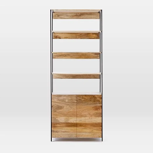    Industrial Modular Open + Closed Storage Bookcase     $999.00 sold by West Elm    