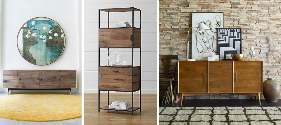 From modern to rustic, find functional and stylish look-a-like storage options at high/low prices.