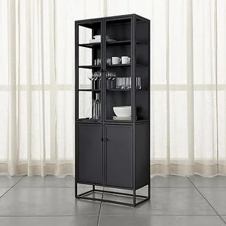    Casement Black Tall Cabinet     $999.00 sold by Crate &amp; Barrel  