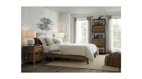 JUST ADDED: Metal & Wood Tall Bookcase
