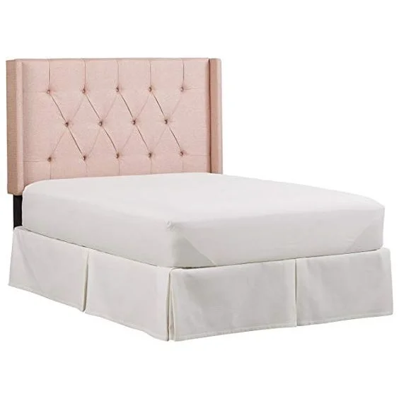    Rivet Elaine Tufted Line Headboard in Linen Rose - HEADBOARD ONLY     $189.00 sold by Amazon  