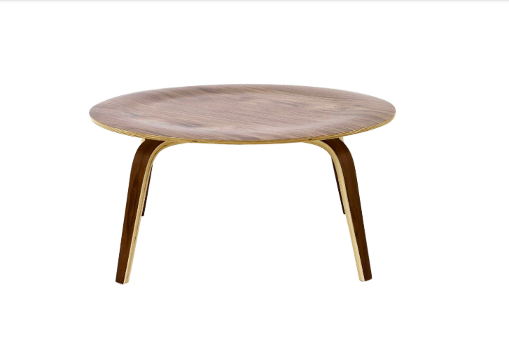    Walnut Plywood Coffee Table by Modway, 34"     $116.75 sold by Bed, Bath &amp; Beyond  