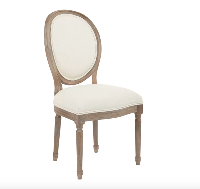    Lilian Oval Back Dining Side Chair     $205.99 Sold by Wayfair  