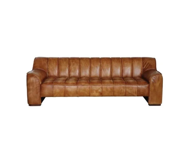    Distressed Tufted Leather Sofa design by BD Edition     $5250.00 sold by Burke Decor  