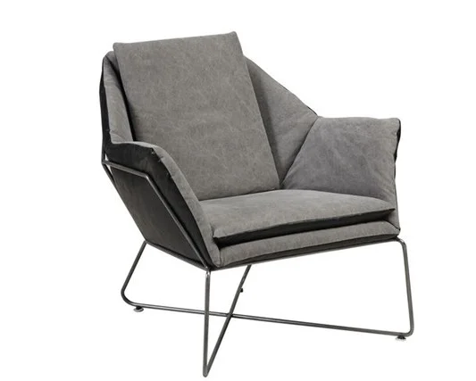    Faux Leather Back Accent Chair     $295.00 sold by Living Spaces  