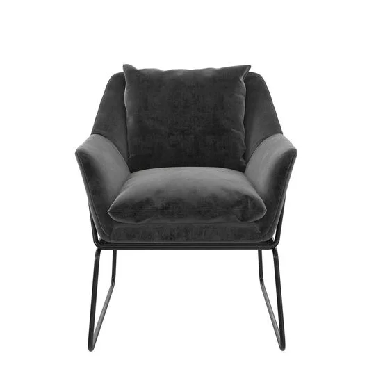    Alivia Overstuffed Accent Chair by Novogratz     $130.84 sold on Amazon  