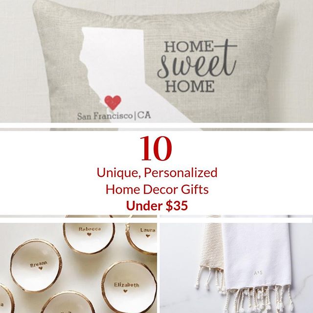 Check out our latest blog post for some ideas for personalized Christmas gifts! 🎁
❤️https://fave.co/2AQpXut❤️ #decorsteals #christmasgifts #christmasgiftideas #giftsunder35 #personalizedgifts #customizedgifts #homedecorgifts #homedecor #homeinspo #d