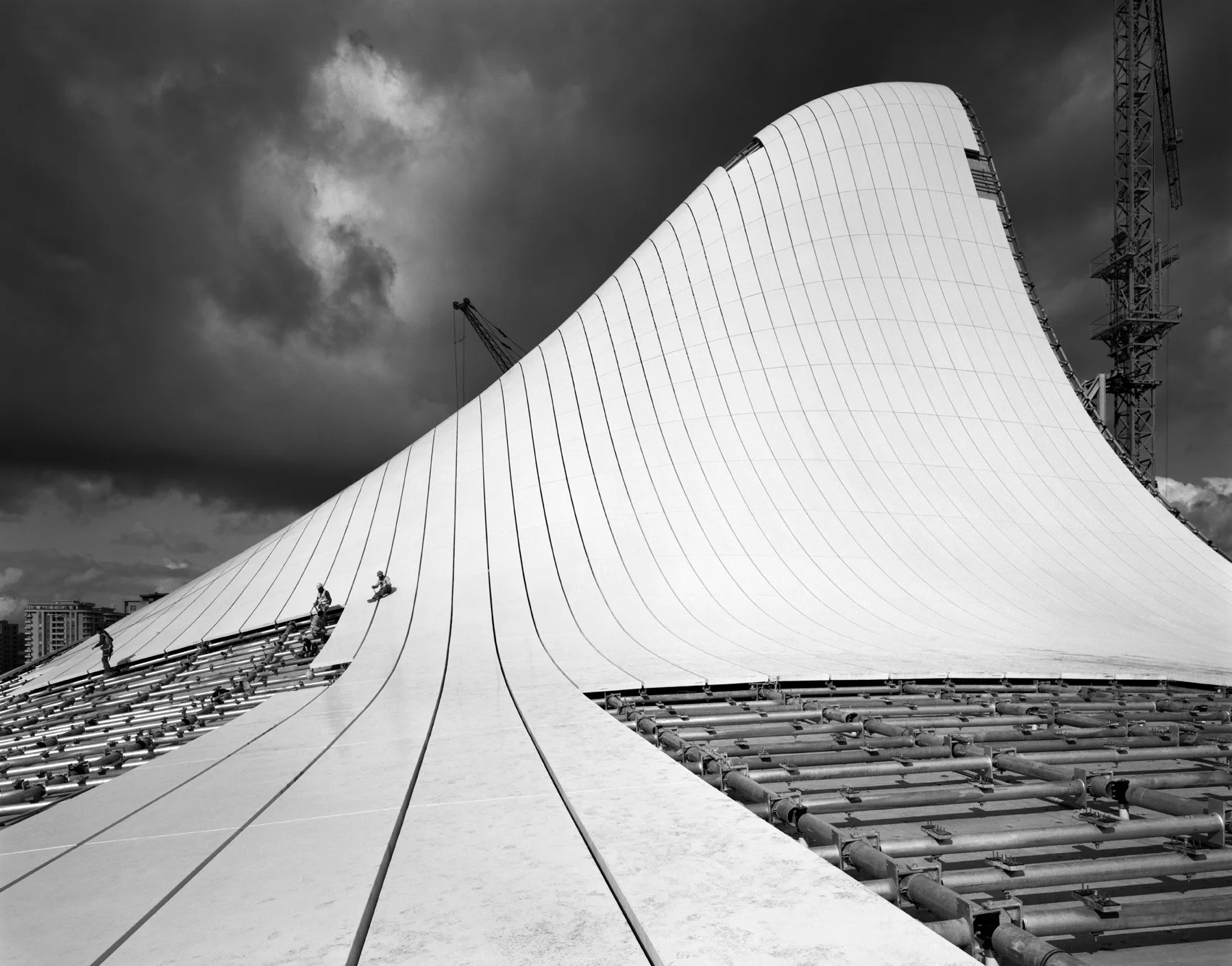 Héléne Binet - Architectural Landscape in Baku (Architecture by Zaha Hadid)
