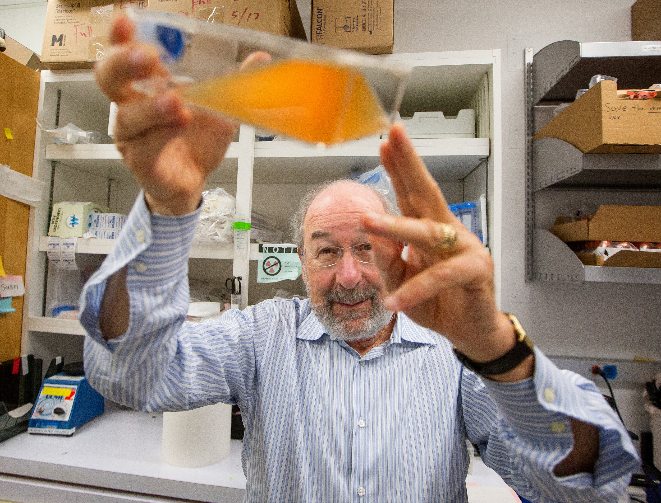   Ronald Levy offers peak at future of cancer therapy  