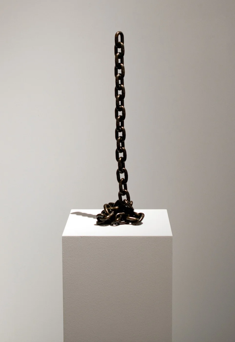 Judith Hopf Endings 2011 Iron, Varnish 100 cm tall