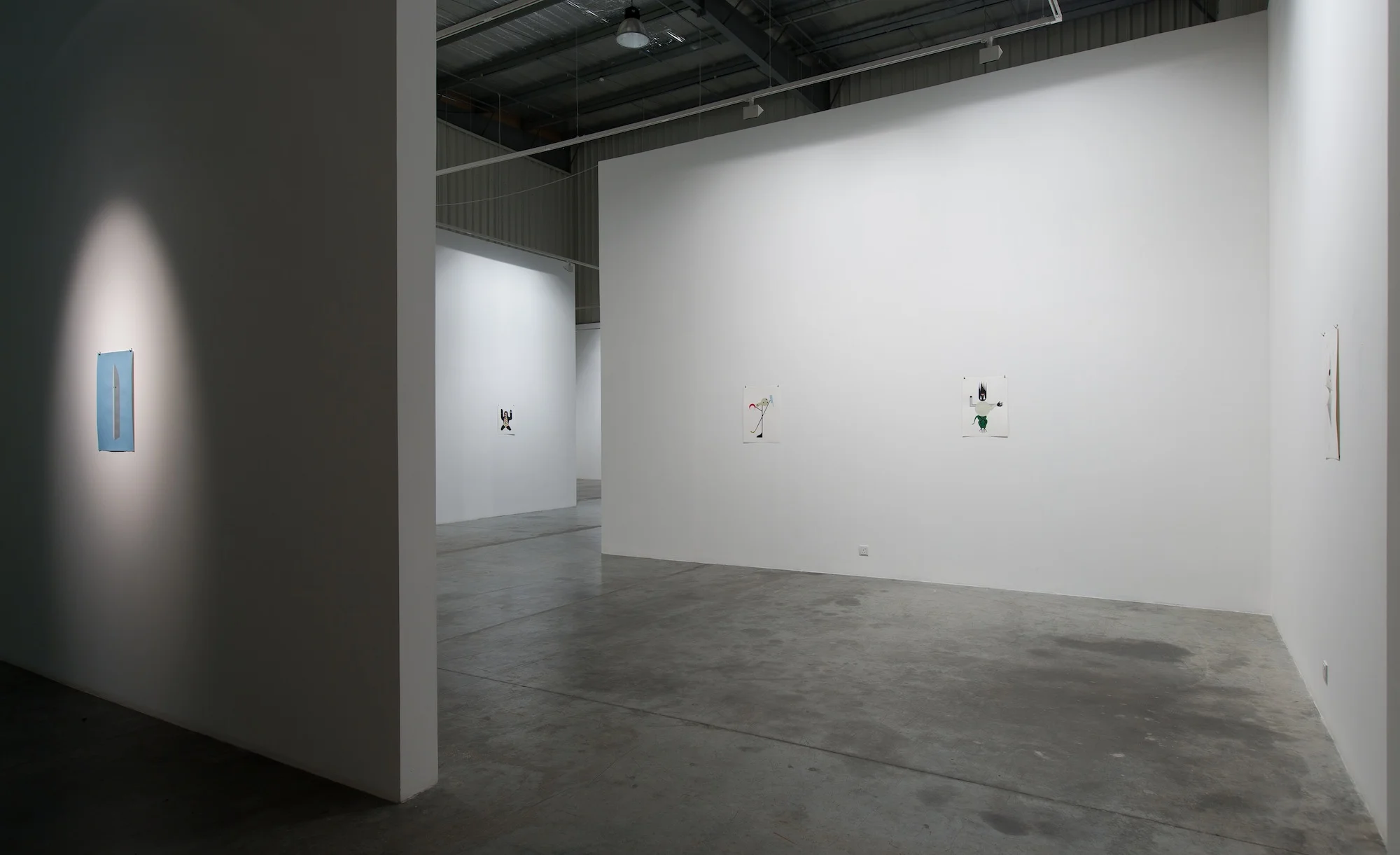 Installation view / New Works, Fahd Burki