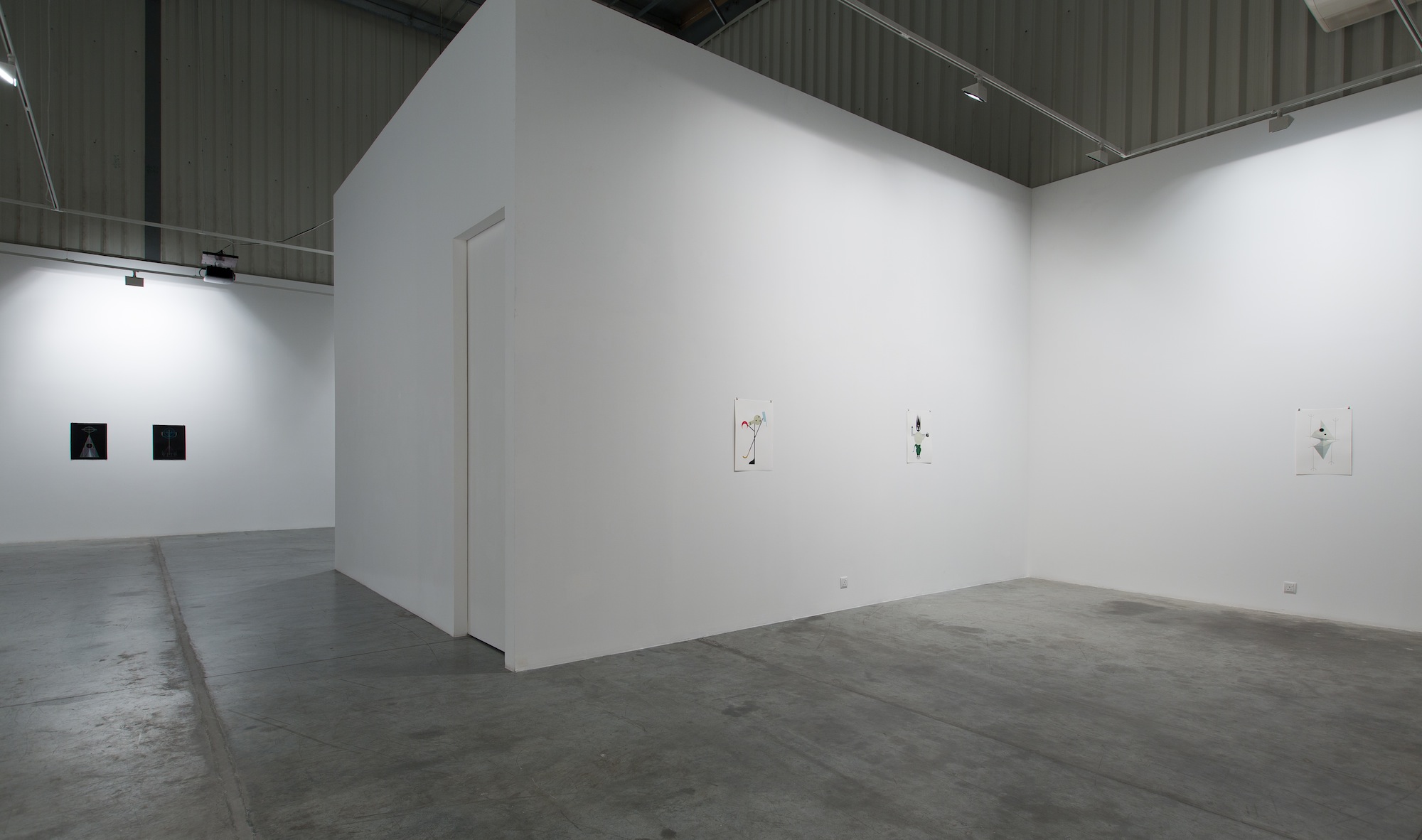  Installation view / New Works, Fahd Burki 