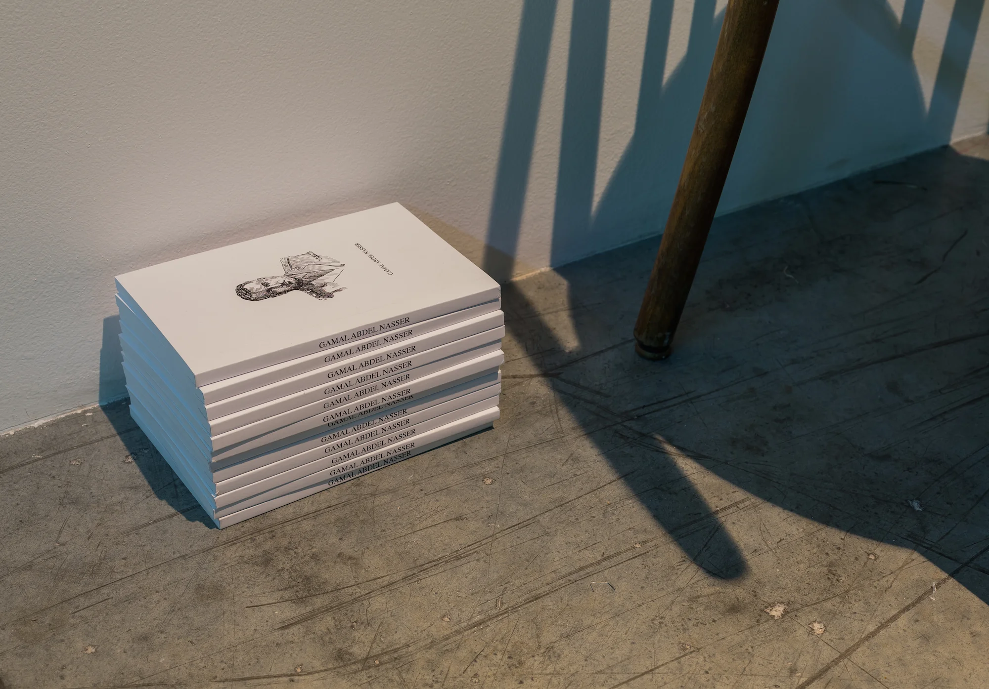 Gamal Abdel Nasser 2014 Hand-bound book 20 x 13 x 1 cm Edition of 12