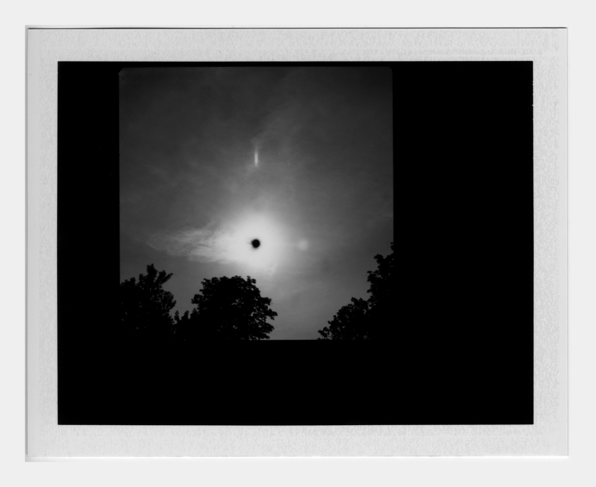  Michael John Whelan  Transit of Venus (2) 2012 Framed polaroid 22 x 24 cm 