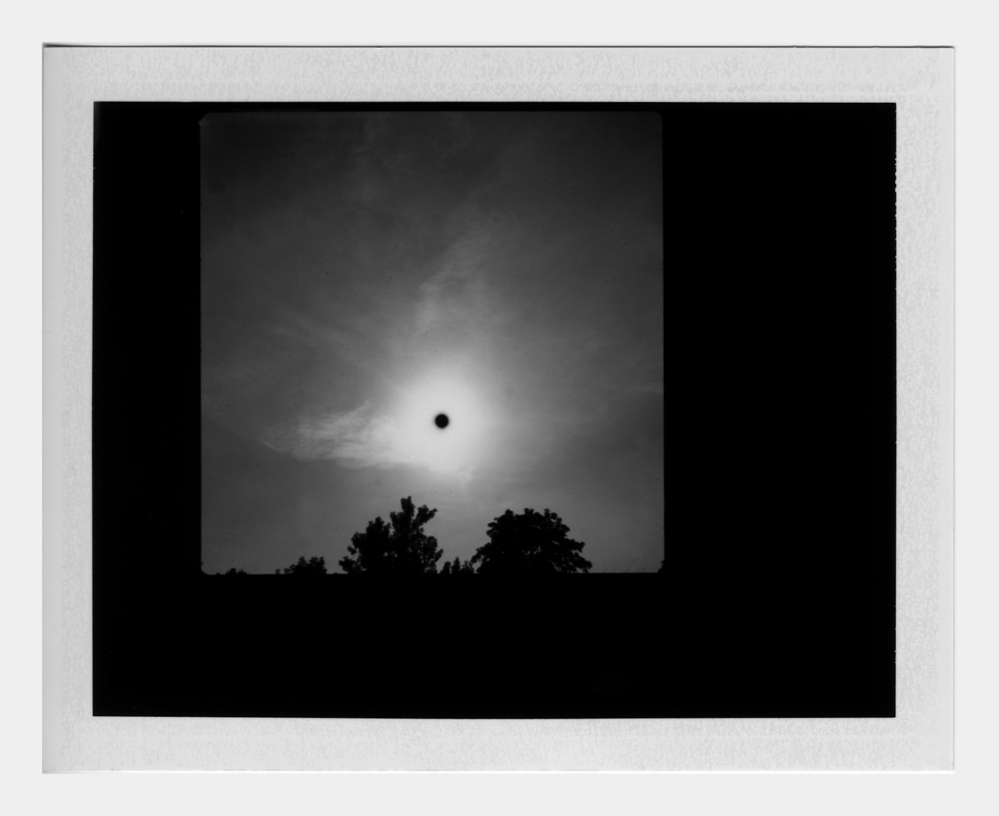  Michael John Whelan   Transit of Venus (1)  2012 Framed polaroid 22 x 24 cm 