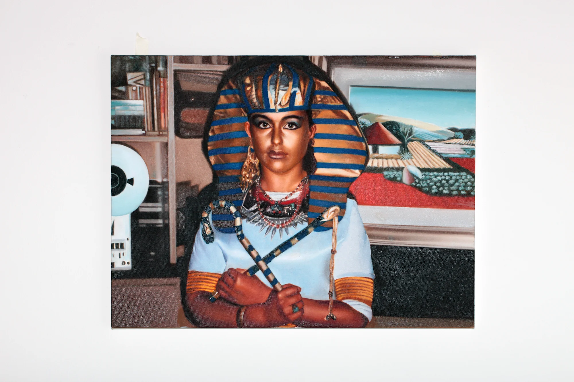 Lantian Xie Hatshepsut 2018 Oil on canvas 46 x 61 cm