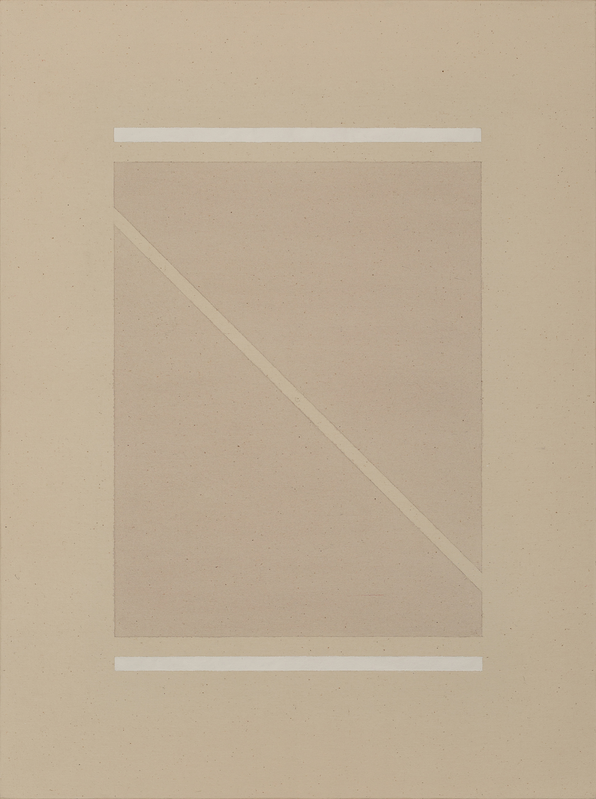 Interval IV 2017 Acrylics, gesso and pencil on canvas 59 x 44 cm