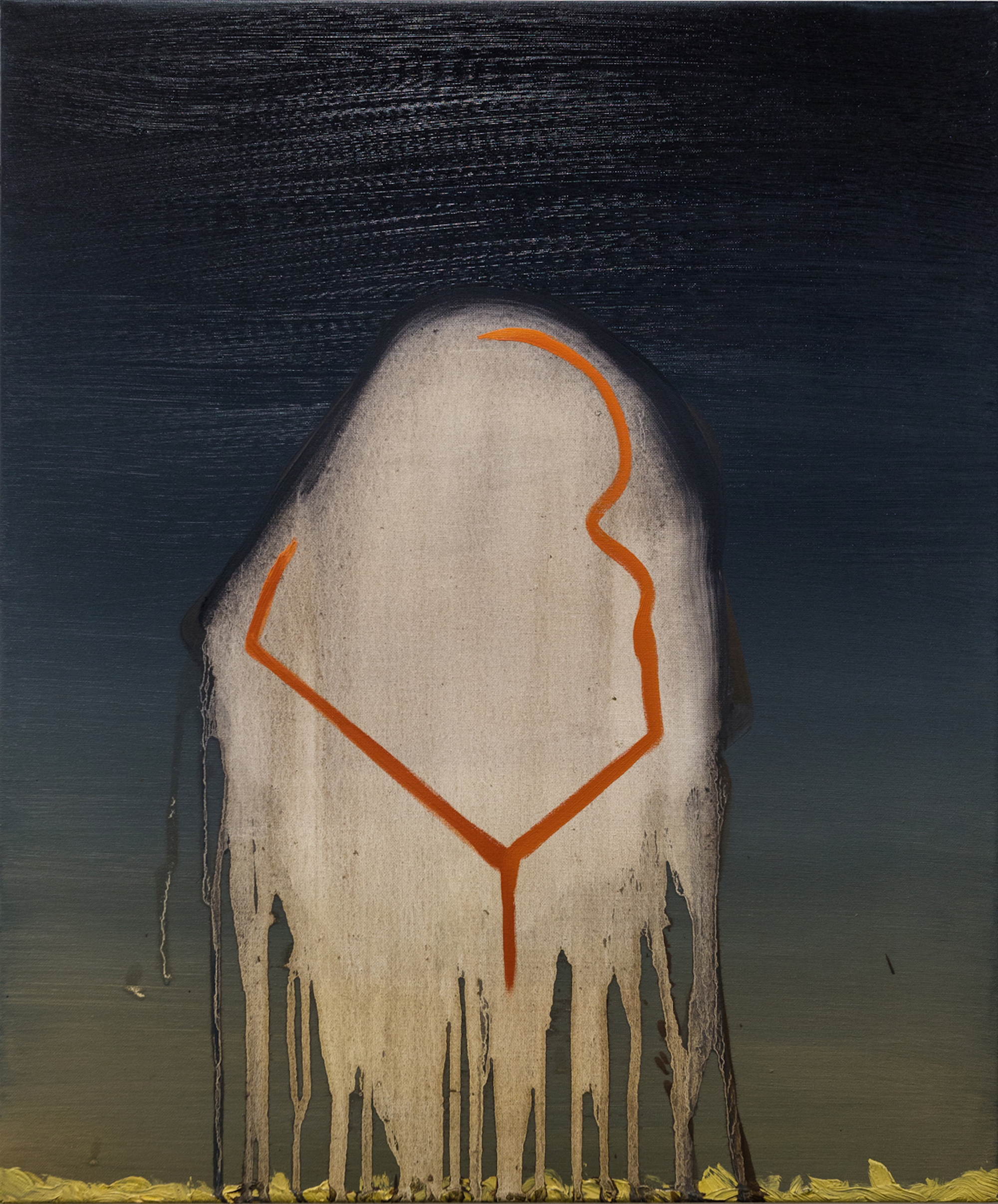 Tomorrow 2015 Oil on canvas 60 x 50 cm