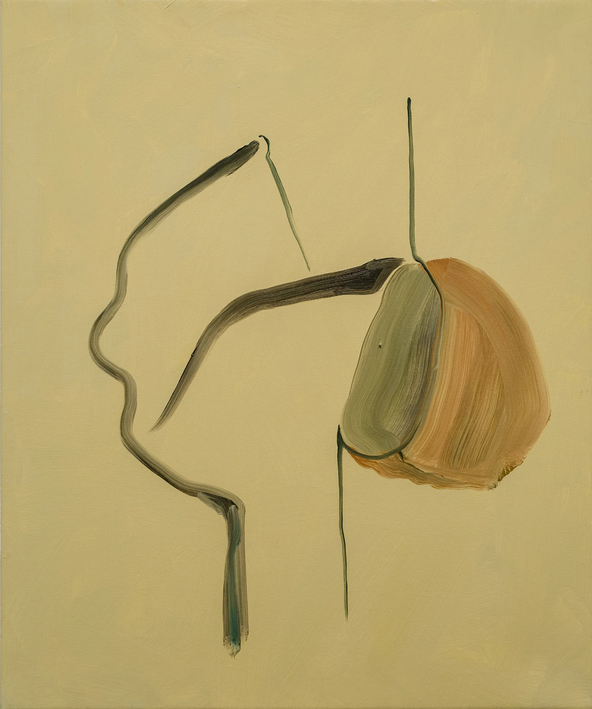 Sculpture 2015 Oil on canvas 60 x 50 cm
