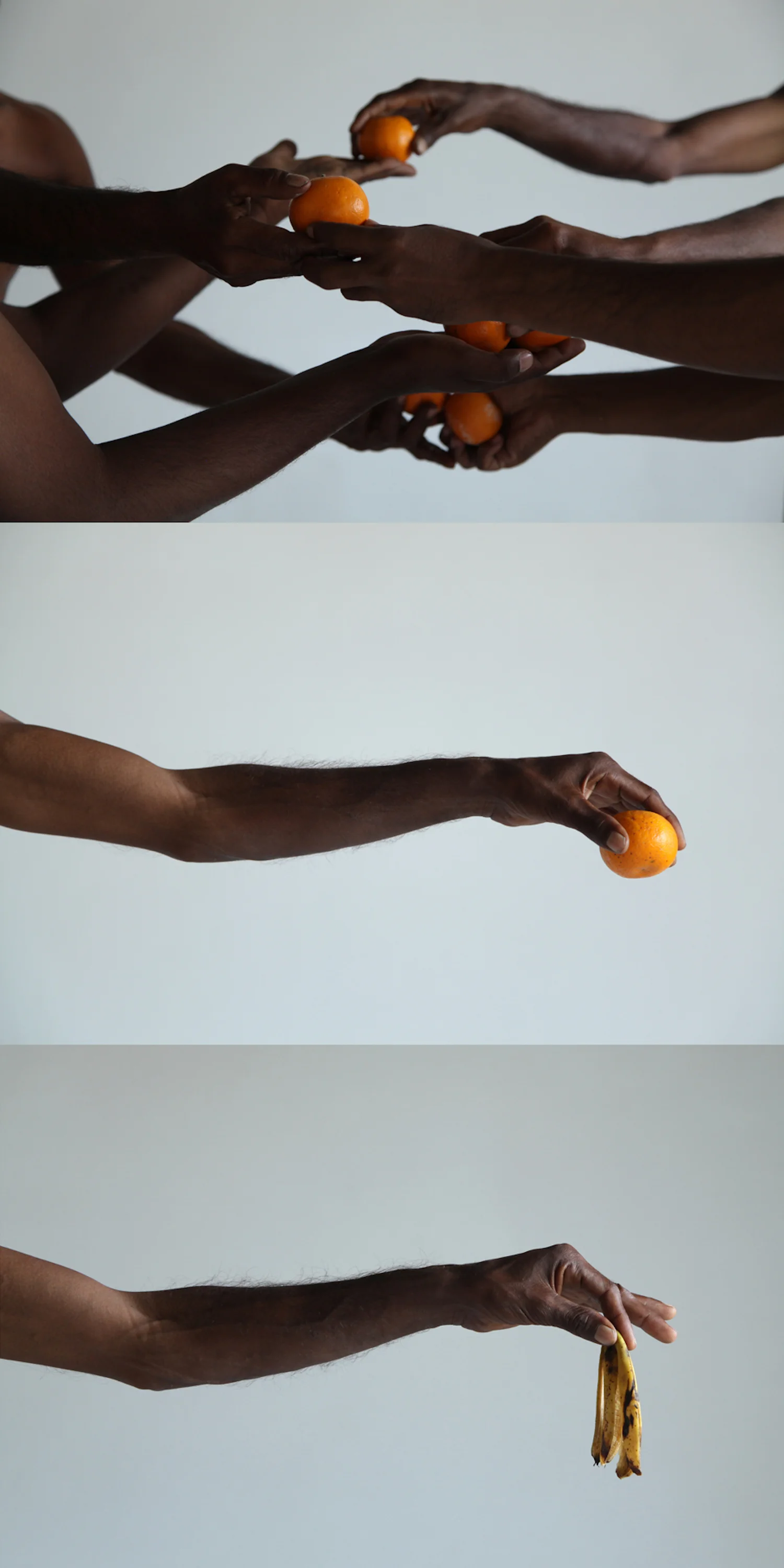 Basir Mahmood One for Each Two for all (Triptych) 2013 Acrylic face mounted photo rag 30 x 45 cm Edition of 3