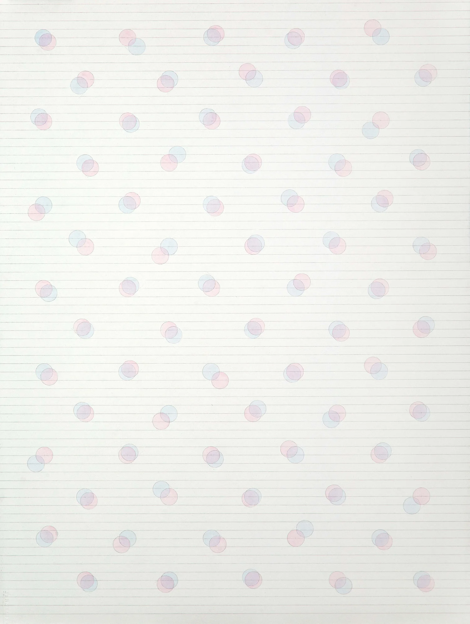 Dawn 2015 Acrylics and pencil on paper 76 x 56 cm
