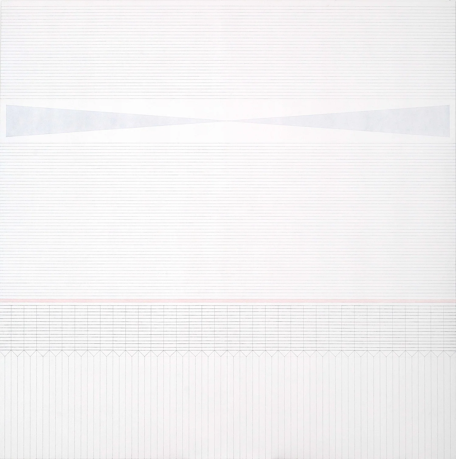 Rest 2015 Acrylics and pencil on canvas 183 x 183 cm