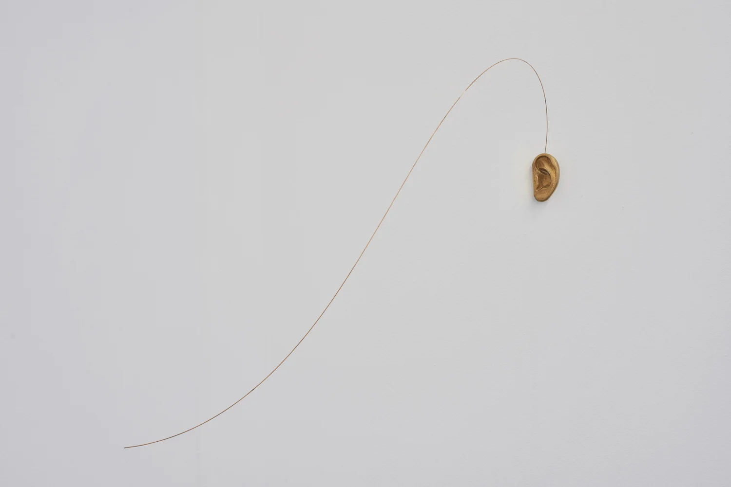 It arises not from any cause, but from the cooperation of many (right) 2018 Bronze, copper and stainless steel 27 x 80 x 33 cm