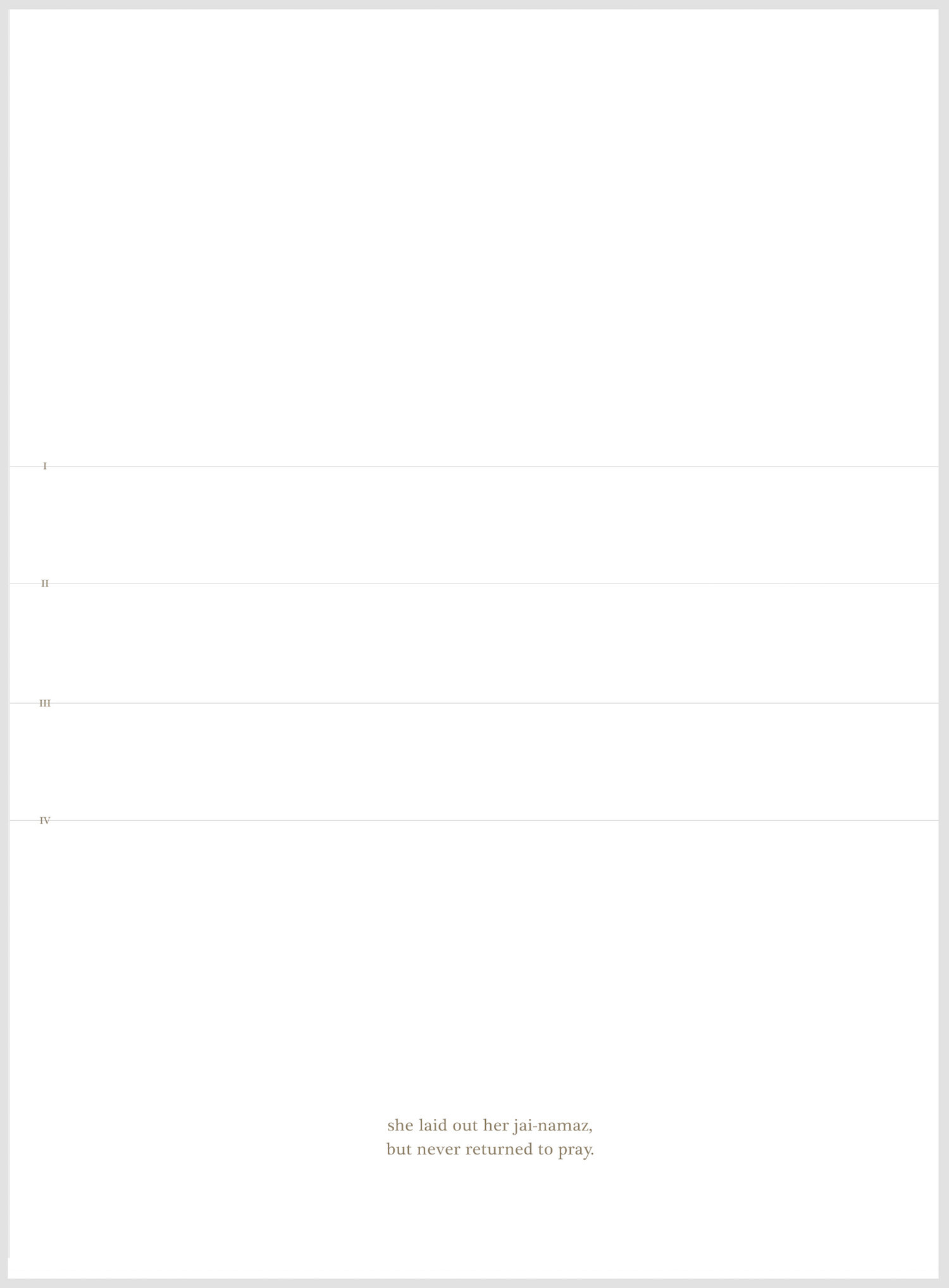 A score – 5 times a day (detail)