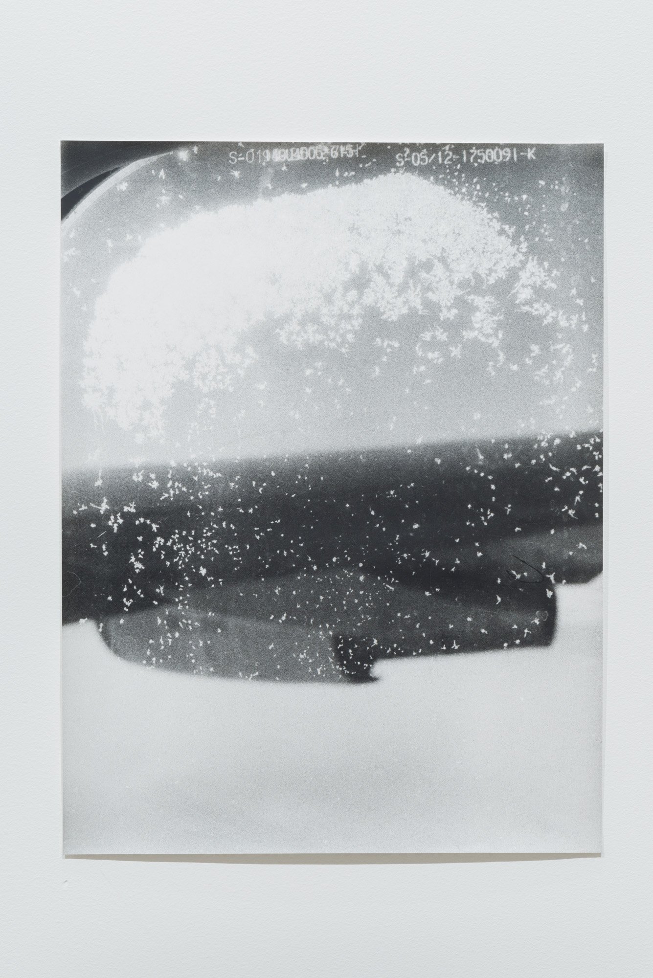  Airplane Window, 2015, silver gelatin print, 46.5 x 34 cm, edition 3/5   