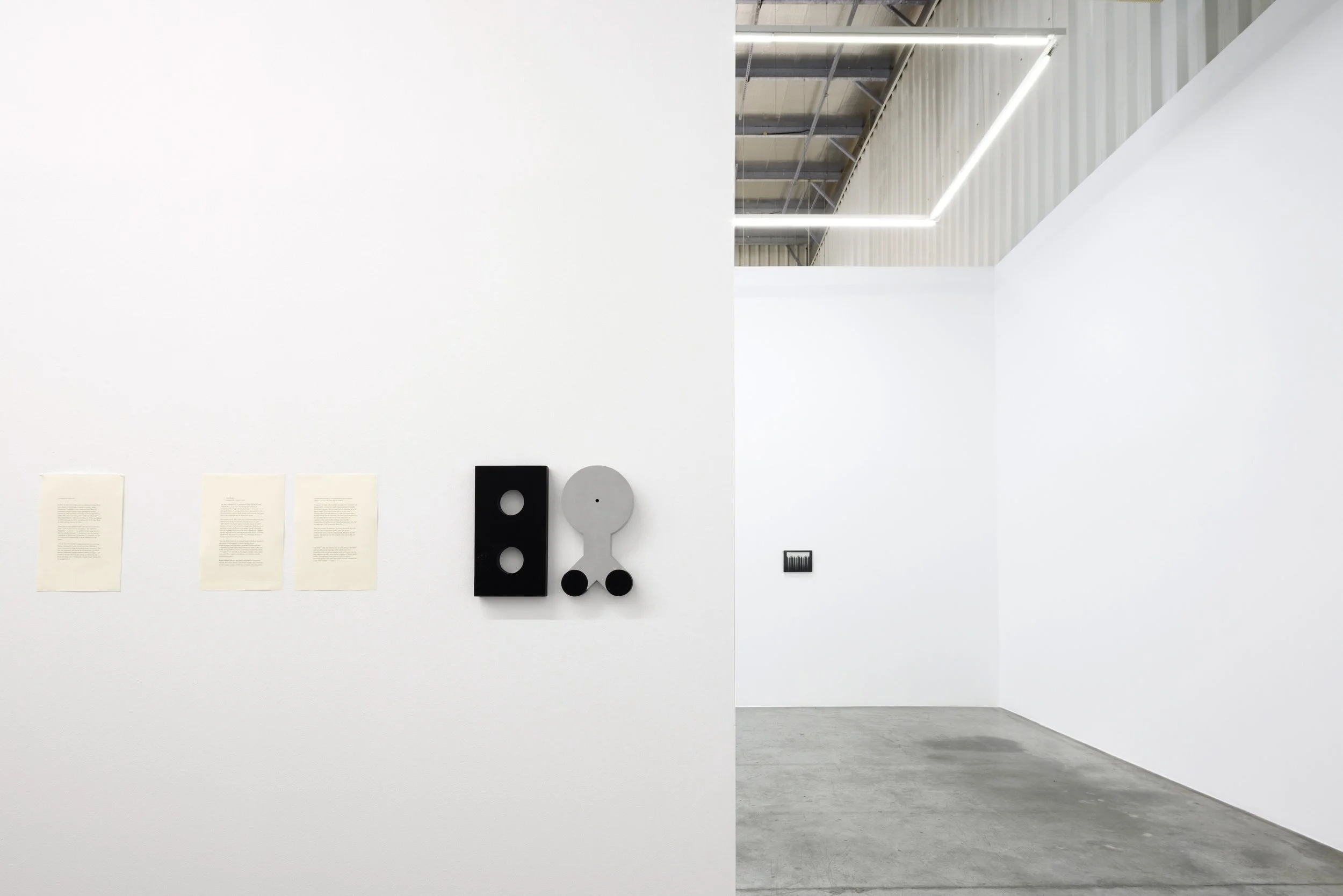  Installation view / The importance of staying quiet / 3. Fahd Burki I  Image courtesy of the artist and Grey Noise Photo by: Daniella Baptista 