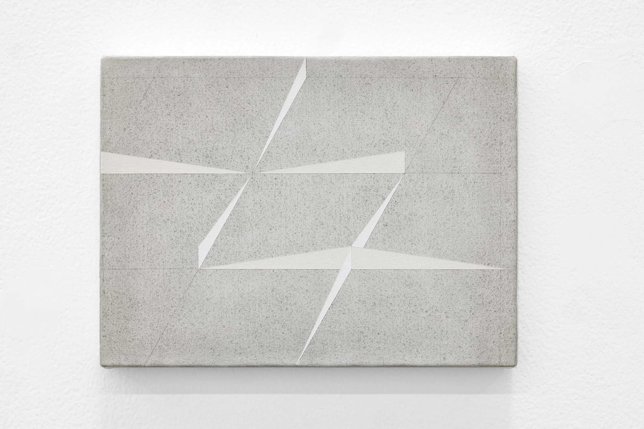  XX, 2026, acrylics, gesso and pencil on canvas, 21.4 x 28.5 cm  Image courtesy of the artist and Grey Noise Photo by: Daniella Baptista 